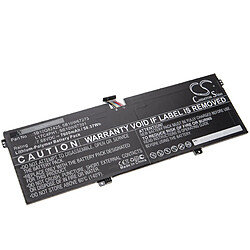 vhbw Batterie compatible avec Lenovo Yoga 7 Pro, 7 Pro-13IKB, C930, C930-13IKB, C930-13IKB 81C4 laptop (7600mAh, 7.68V, Li-polymère)