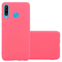 Cadorabo Coque Huawei P30 LITE Etui en Rouge