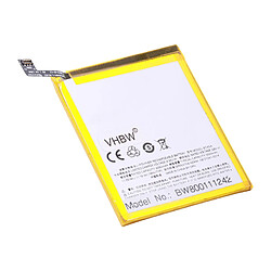 vhbw Li-Polymer Batterie 2900mAh (3.8V) pour téléphone portable Smartphone Meizu M576, M576U, MX5 Pro, Niux, Pro 5, Pro 5 Dual Sim comme BT45a.