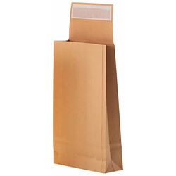 Bong GmbH 14327 Lot de 250 enveloppes a soufflet a fond renforce format C4 en papier Kraft 120 g/m? avec fermeture par bande adhesive 229 x 324 x 40 mm (Marron) (Import Allemagne)