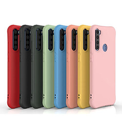 Coque en TPU mat souple vert pour votre Xiaomi Redmi Note 8T