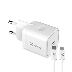 Chargeur portable Celly TC1C20WLIGHTWH