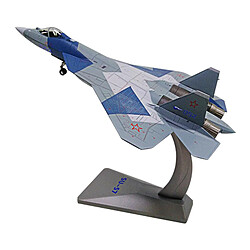 1/72 échelle Russe Su-57 Fighter Diecast Armée Armée de l'air Avion et Dispaly Stand Collection Bureau Décoration Ornements Enfants Adultes Cadeaux