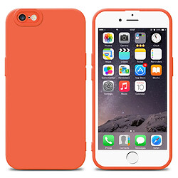 Cadorabo Coque iPhone 6 / 6S Etui en Orange