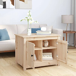 Avis Maison Chic Table basse,Table Console Table d'appoint, Table pour salon 71x49x55 cm Bois massif de pin -MN86660