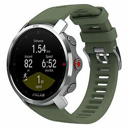 Montre intelligente Polar Grit X 46 mm Vert