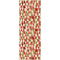 Alter Chemin de cuisine, 100% Made in Italy, Tapis antitache avec impression numérique, Chemin de table antidérapant et lavable, modèle Aloisio, 140x52 cm