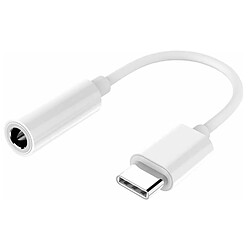 iLike AX4 Durable TPE Audio Cable Adapter from Type-C male to 3.5mm plug white (OEM)