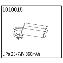 Absima Batterie LiPo 2S 7.4V 360mAh