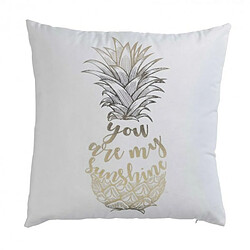 Paris Prix Coussin Déhoussable My Sunshine 45x45cm Blanc