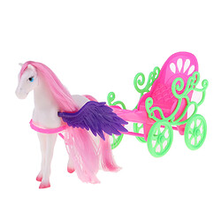 Mini Cheval Magique Décor 1/6 Dolls Jouet Pour Enfant