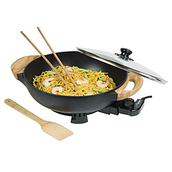 Wok électrique 1500w noir - AEW100AS - BESTRON