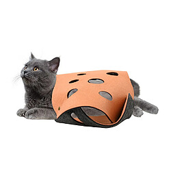 Avis Universal Tunnel pour chat Passage Feutre amovible et lavable Nid pour chat Jouets pour animaux de compagnie Tubes pour animaux de compagnie Jouets pliables Jouets pour chats à l'intérieur et à l'extérieur |