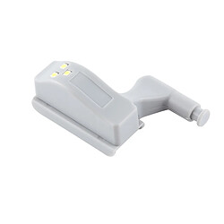 Wewoo LED détecteur de mouvement Capteur corps humain + Lampe rechargeable avec contrôle la lumière à DEL, 0.3W Charnière intérieure universelle à DEL Placard 3 DEL Veilleuse automatique ON / OFF Ampoule (lumière blanche)