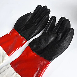 25 "sable Dynamitage Gants Travail de Nettoyage Pièces Du Boîtier de Protection Gants, Une Bonne Étanchéité, Anti-coupe, une Ventilation efficace, pas cher