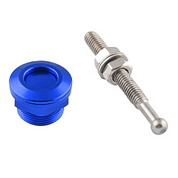 22mm bouton-poussoir à déclenchement rapide capot capot goupilles verrou universel bleu