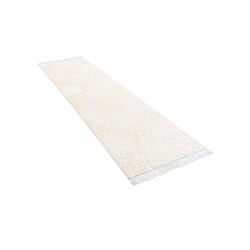 Vidal Tapis de couloir en laine 300x79 beige Darya