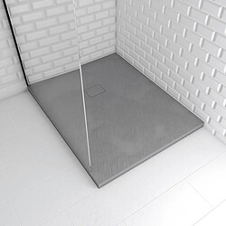 Aurlane Receveur de douche 100x80 pas cher