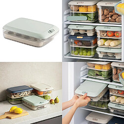 Avis Couvercles En Plastique De Stockage Contenant Alimentaire Anti-fuite Sans BPA, Vert Clair A