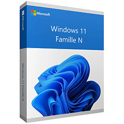 Microsoft Windows 11 Famille N (Home N) - 64 bits - Clé licence à télécharger - Livraison rapide 7/7j