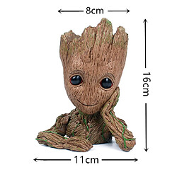 Universal Cute Cartoon Tree Man Aquarium Decoration Aquarium Cave Stone Decoration Plant Flower Pot Bonsai Garden Home Decoration | Decoration pas cher