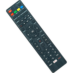 Acheter SANAG Rc159 Telecommande Remplacee -- Compatible Avec Jtc Jvc Smart Tv Rc159 Telecommande Rm-C3411 Lt-24Fd100 Lt-32Fd100