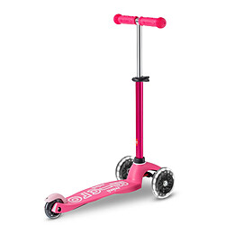 Avis Trottinette 3 roues Mini Micro Deluxe Rose LED