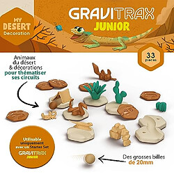 Acheter Ravensburger - Gravitrax Junior - Set d'extension My Desert 33 pièces - Circuit de billes - Jeu de construction créatif - Parcours de billes à construire - Dès 3 ans - Version française - 27076