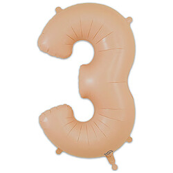 Ballon en cuir numéro 3 de 86 cm