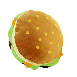 Universal Peluche Burger Coussin rembourré en peluche Coussin mignon Hamburger Cadeau anniversaire garçon fille 30 cm | Oreiller de luxe