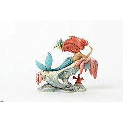 Enesco 4037501 Ariel sur Rocher Résine 16 cm