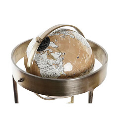 Globe terrestre DKD Home Decor Doré Bronze (23 x 22 x 43 cm)