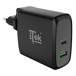 Avis iTek ITSCWUC60 Chargeur de téléphones Portables Intérieur Noir - Chargeurs de téléphones Portables (Intérieur, Secteur, Noir)