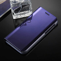 Avis Wewoo Housse Étui Violet pour Samsung Galaxy A3 2017 / A320 galvanoplastie miroir horizontal en cuir avec support