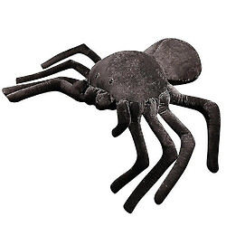 Universal Araignée noire mignonne en peluche de poupée hauteur molle en peluche en peluche (80 * 120 cm)