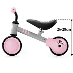 Avis KINDERKRAFT Mini vélo Draisienne CUTIE Rose - 3 roues - Des 1 an