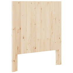 Maison Chic Tête de lit scandinave,Meuble de chambre 80x104 cm bois massif de pin -MN78105 pas cher