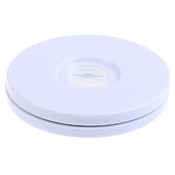 Avis platine tourne-disque tournante base disque tourne-disque accessoire d'affichage 3 '' blanc