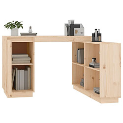 Acheter vidaXL Bureau 110x50x75 cm Bois massif de pin