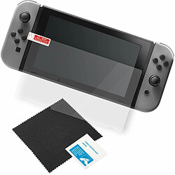 Kit de protection d'écran Gioteck en verre trempé premium 9H pour Nintendo Switch Transparent