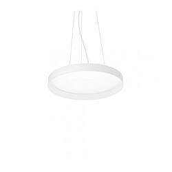 Ideal Lux Suspension LED intégré Fly 1 ampoule Métal,aluminium,plastique blanc