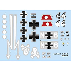 Roden Maquette Avion Arado Ar 68f-1