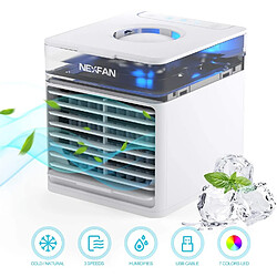 Acheter Nexfan Ventilateur De Climatisation Portatif Multifonctionnel à Refroidissement Rapide Purifiant L'Air Élimine Les Odeurs Trois Modes De Chargement USB Édition Standard