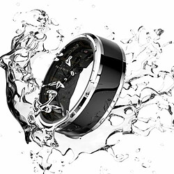 Acheter Anneau intelligent Cool Ring Health + Base Powerbank Noir 20 mm