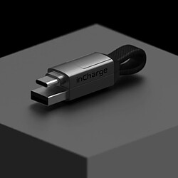 Universal Câble de recharge USB en alliage d'aluminium USB type C type C micro USB clé magnétique pour câble de données de téléphone intelligent