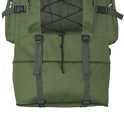 Acheter vidaXL Sac à dos en style d'armée XXL 100 L Vert