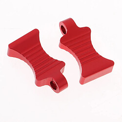 1/8 1/10 RC Buggy Bodyshell Clips Pins Pour Redcat HPI HSP 6Pcs Rouge