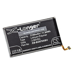 vhbw batterie compatible avec Samsung Galaxy S10E, SM-G9708/DS, SM-G970F/DS smartphone (3100mAh, 3,85V, Li-Polymère)