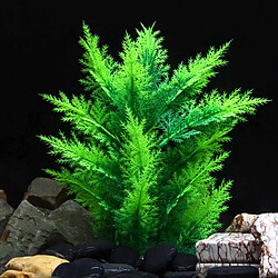 Wewoo Décoration aquarium Artificielle Arbre Plant Figurines D'herbe Miniatures Fish Tank Paysage, Taille: 18,0 x 25,0 cm pas cher