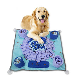 Avis Universal Puzzle d'entraînement d'odeur de nourriture lavable pour chien de compagnie Soulagement de stress Tapis d'entraînement d'odeur pour chien de compagnie Tapis d'alimentation lente pour chat et chien